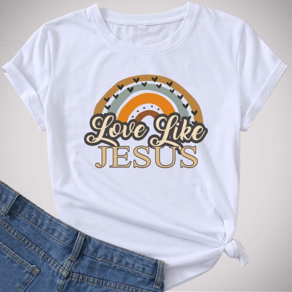Camiseta Love Like Jesús - Imagen 4