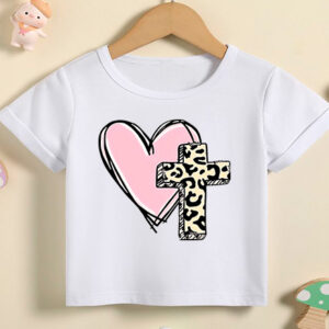 Camiseta Corazón Cruz